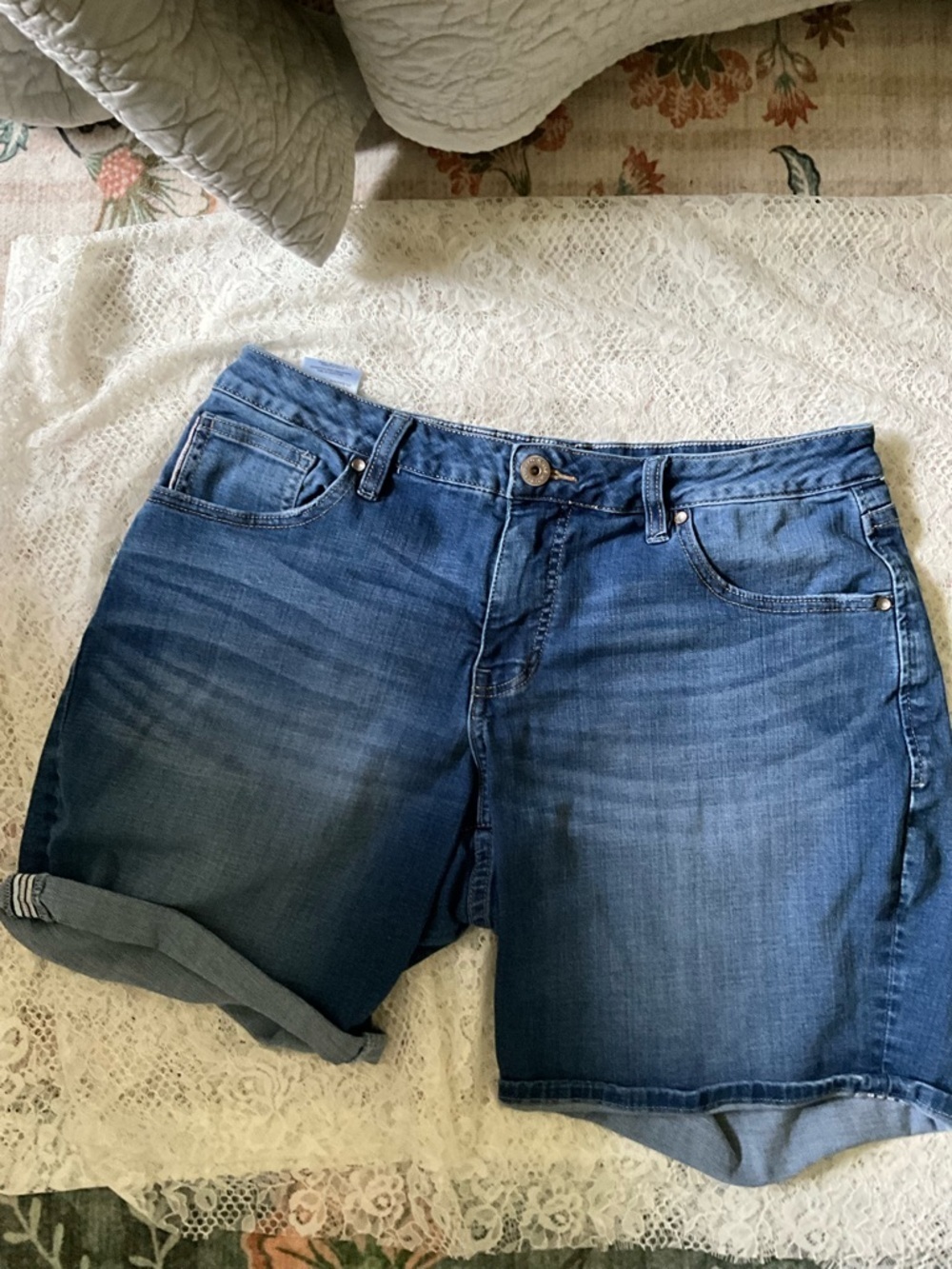 Jag Jeans Girlfriend Denim Shorts Size 12 31